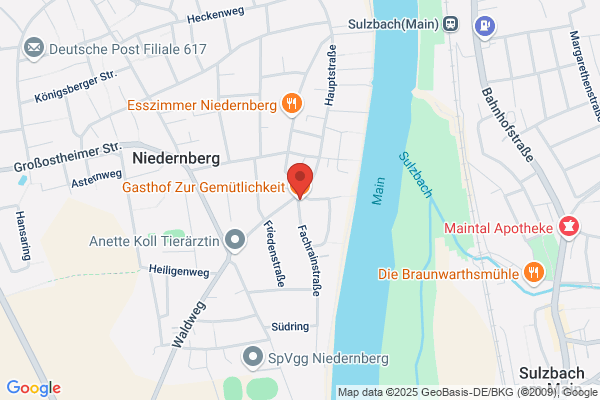 Zur Gemütlichkeit