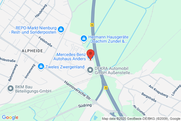 Mercedes-Benz Autohaus Anders Verkauf