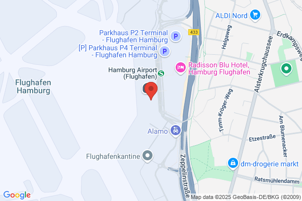Avis Autovermietung - Flughafen Hamburg