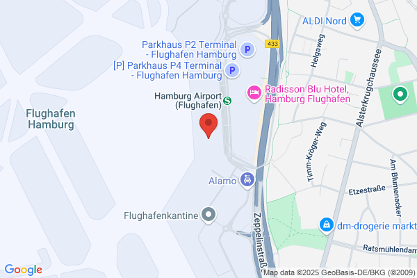 Budget Autovermietung - Flughafen Hamburg
