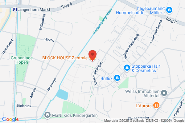 BLOCK HOUSE Zentrale
