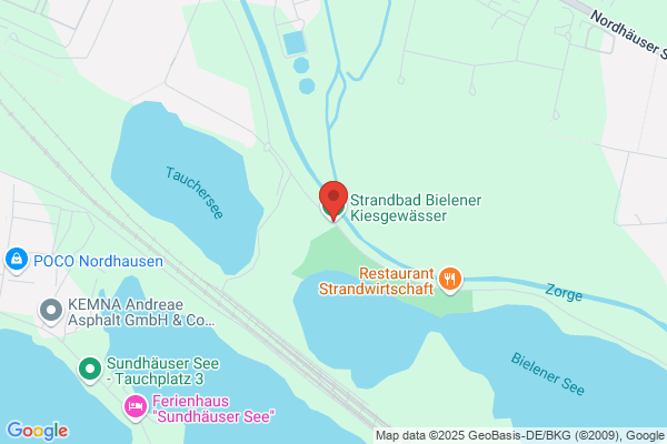 Bad, Kiesgewässer