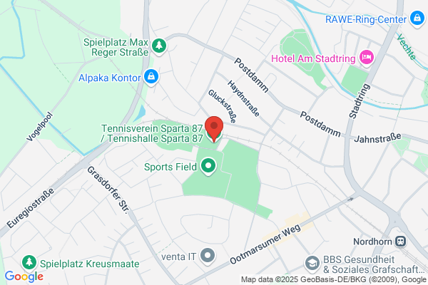 Tennisverein Sparta 87 Geschäftsstelle
