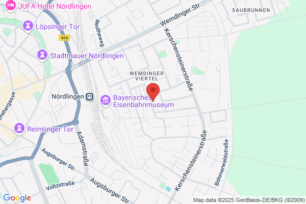 Gemeinnützige Wohnungsgesellschaft für Oberbayern u. Schwaben Wohnanlage Nördlingen Hausmeisterbüro