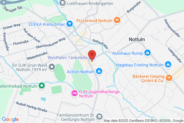 Westfalen-Tankstelle