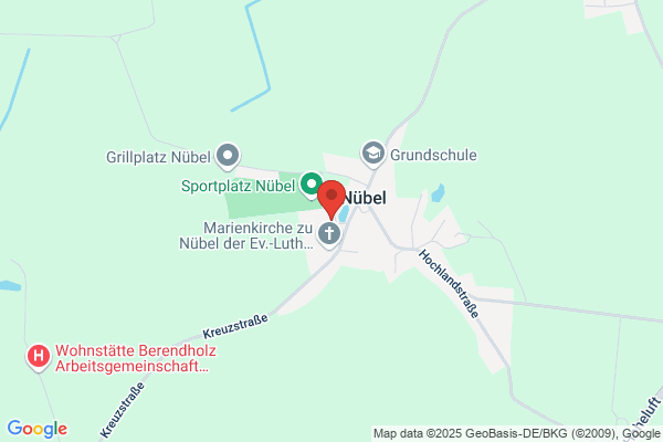 Marienkirche Nübel - Ev.-Luth. Kirchengemeinde Nübel