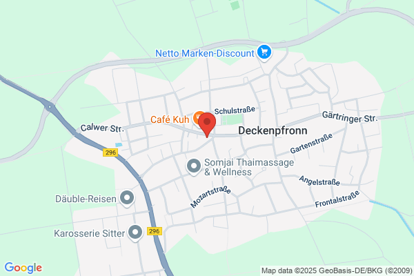 Gemeinde Deckenpfronn Rathaus Hauptamt