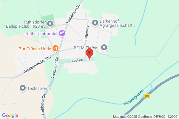 Kirche Ruhlsdorf - Pfarrsprengel Woltersdorf