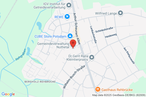 Gemeinde Nuthethal Zentrale