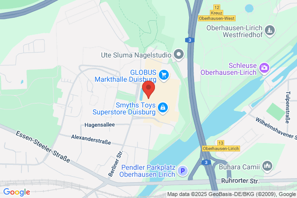 Tankstelle am Supermarkt