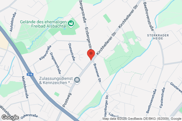 Geschlossene Geschäftsstelle