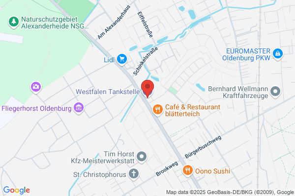 Westfalen Tankstelle