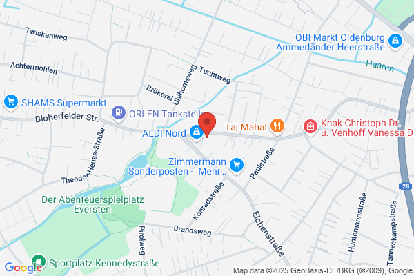 Jugend- u. Familienhilfe Oldenburg gGmbH Geschäftsstelle