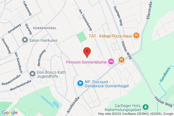 osnabrücker werkstätten gGmbH, Cafeteria Sonnenhügel