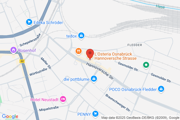 L'Osteria Osnabrück Hannoversche Strasse