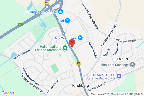 von hier nach dort