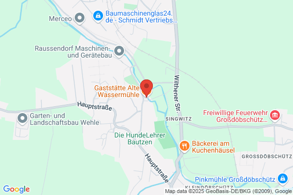 Gaststätte Alte Wassermühle Inh. Katrin Ahrlung