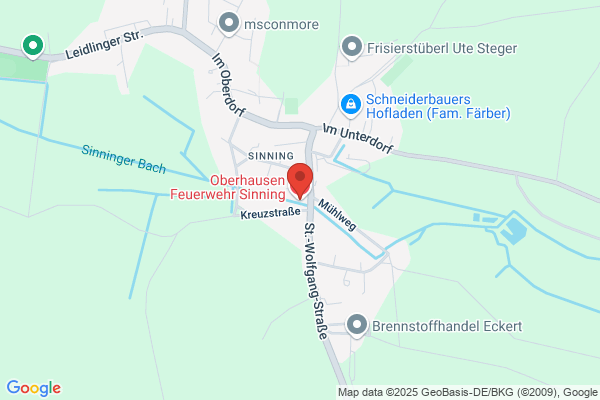 Gemeinde Oberhausen Feuerwehr Sinning