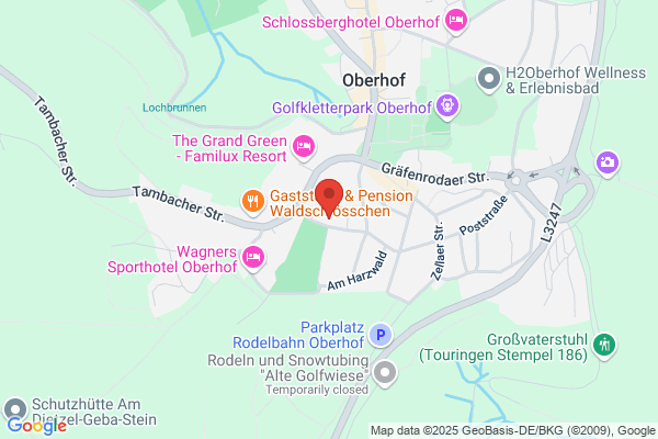 Olympiastützpunkt Thüringen, Thüringer Wintersportzentrum Oberhof Verwaltung