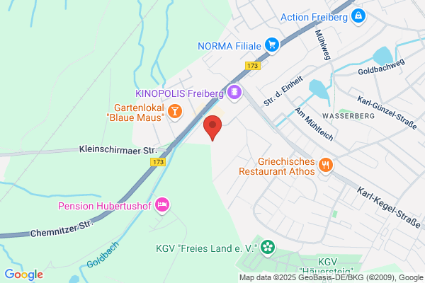 Stadtverwaltung Freiberg, Sportstätte Platz der Einheit