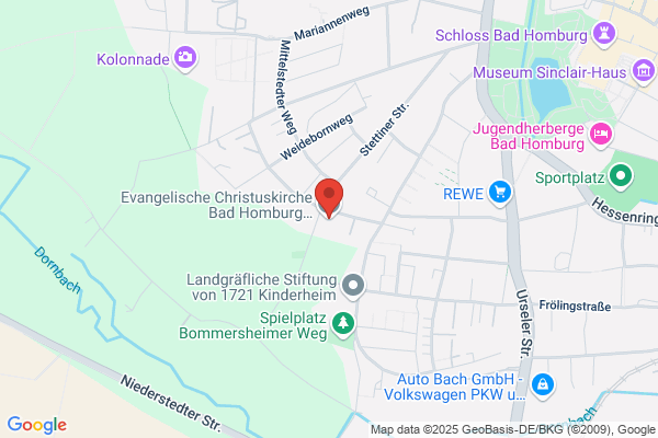 Evangelische Christuskirche Bad Homburg - Evangelische Christuskirchengemeinde Bad Homburg