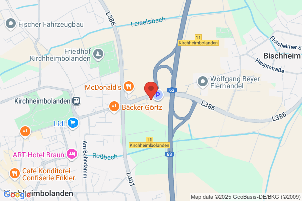Tankstelle am Supermarkt