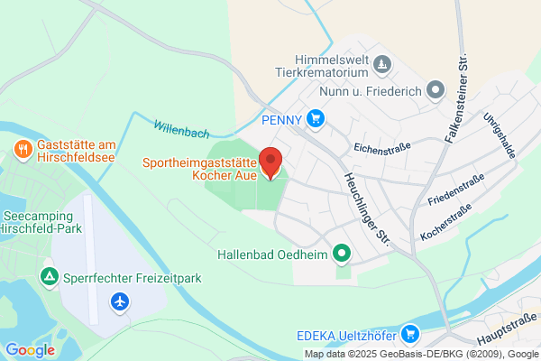 Sportheimgaststätte Kocher Aue