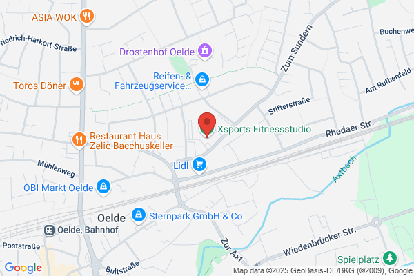 Injoy Oelde Fitnessstudio