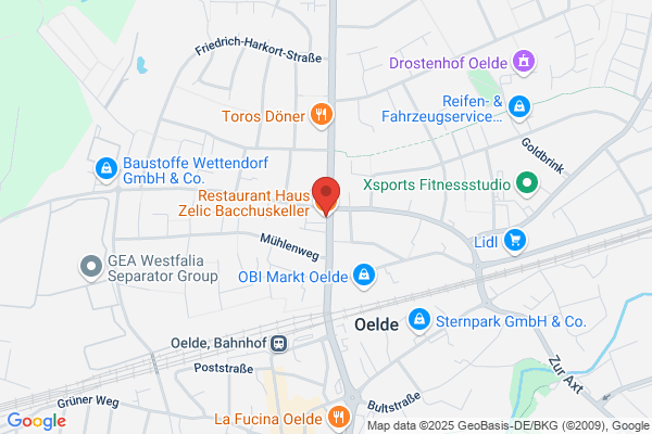 Haus Zelic internationale Küche