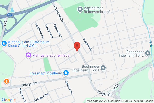 Volksbank Darmstadt Mainz, SB-Stelle Ingelheim Rheinstraße