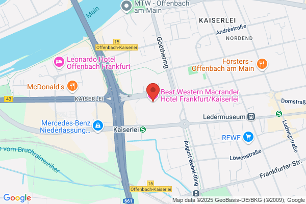 Best Western Macrander Hotel Frankfurt/Kaiserlei