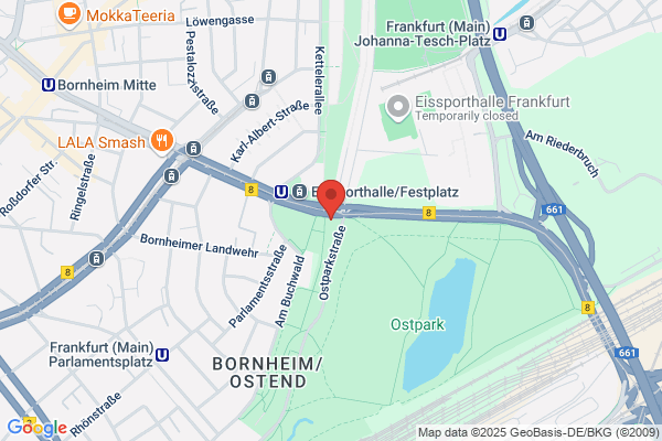 Weihnachtsbaumverkauf am Frankfurter Ostpark