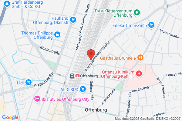 DB BahnPark Parkplatz Bahnhof Rammersweierstraße P2