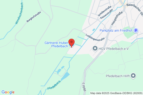 Gärtnerei Huber Pfedelbach