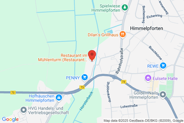 Wehbers Mühle Restaurant im Mühlenturm