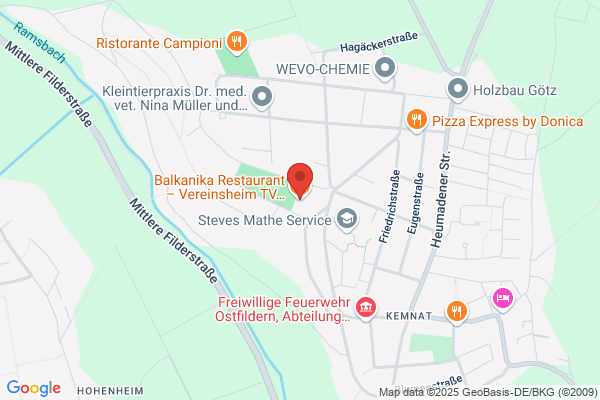 Balkanika Vereinsheim TV Kemnat 1890e.V