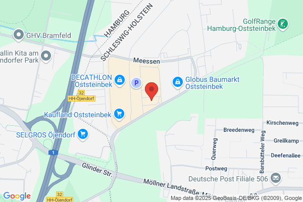 Tankstelle am Supermarkt