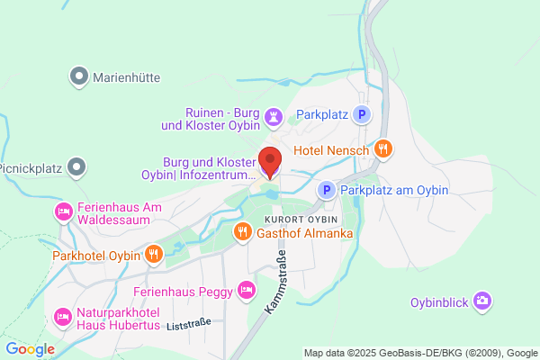 Burg und Kloster Oybin|Touristeninformation (Haus des Gastes)