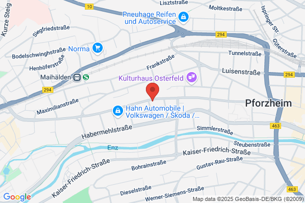 Avis Autovermietung - Pforzheim