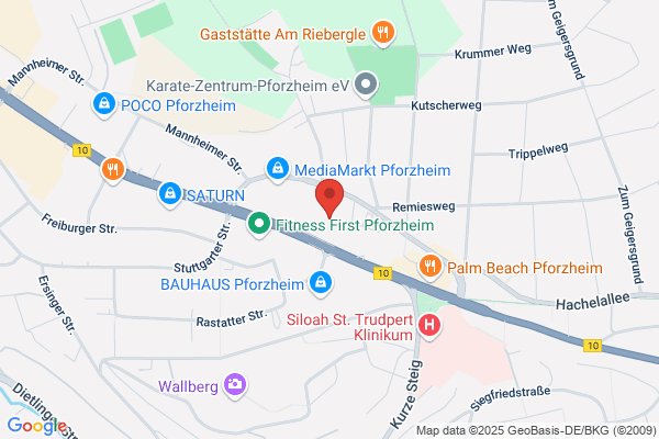 REHA-PRAX PFORZHEIM Ambulantes Zentrum für Sport und Unfall Verletzte