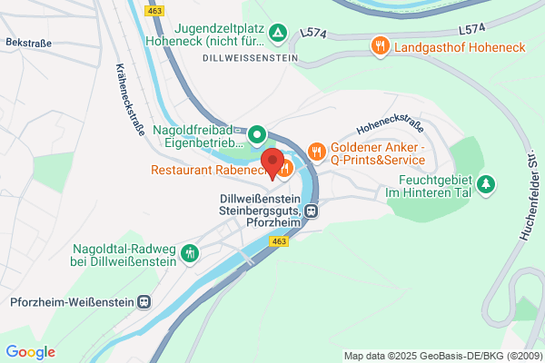 DJH Jugendherberge Burg Rabeneck Pforzheim