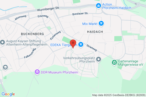 AOK Baden-Württemberg - KundenCenter Pforzheim Tiergarten