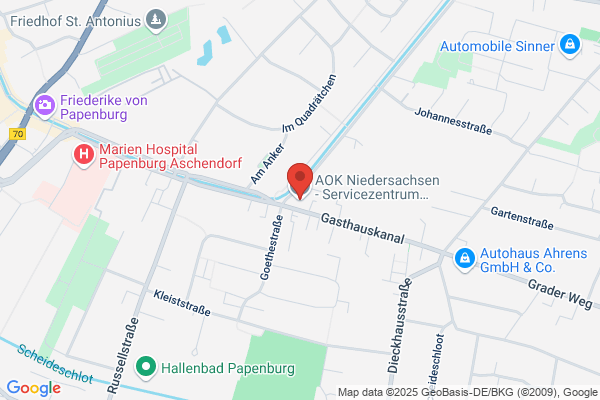 AOK Niedersachsen - Servicezentrum Papenburg