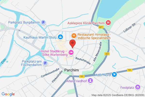 Stadt Parchim Zentrale