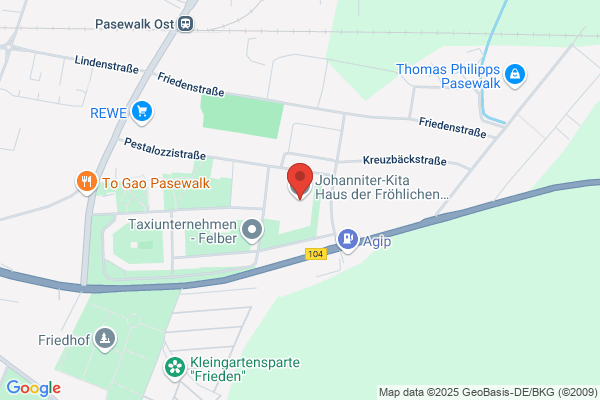 Johanniter-Kita Haus der Fröhlichen Jahreszeiten, Pasewalk