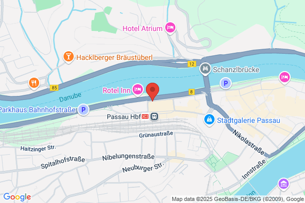 DB BahnPark Parkhaus Donaupassage P4