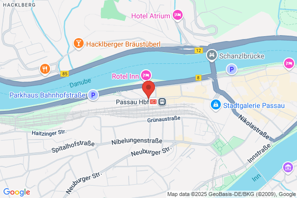 DB BahnPark Parkplatz Hauptbahnhof Kurzzeitparkerparkplatz P5
