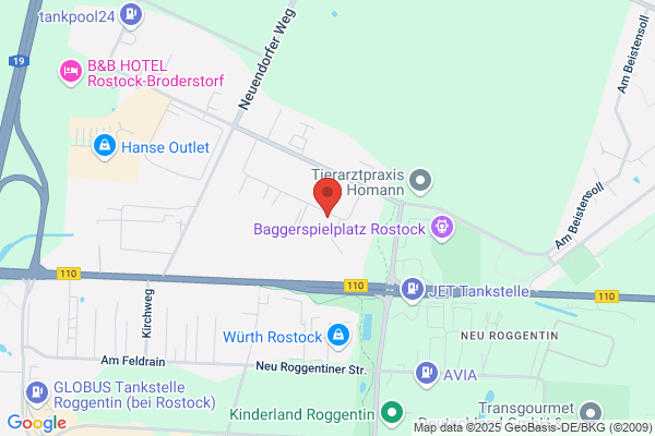 Landkreis Rostock, Eigenbetrieb Abfallwirtschaft, Wertstoffhof Broderstorf