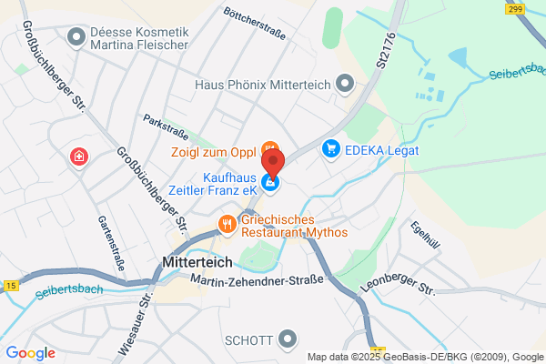 Volksbank Raiffeisenbank Nordoberpfalz eG - Baufachmarkt Mitterteich