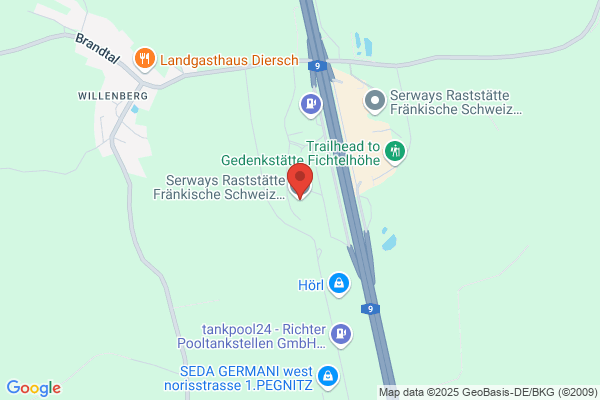 NORDSEE Autobahnraststätte T&R Fränkische Schweiz West